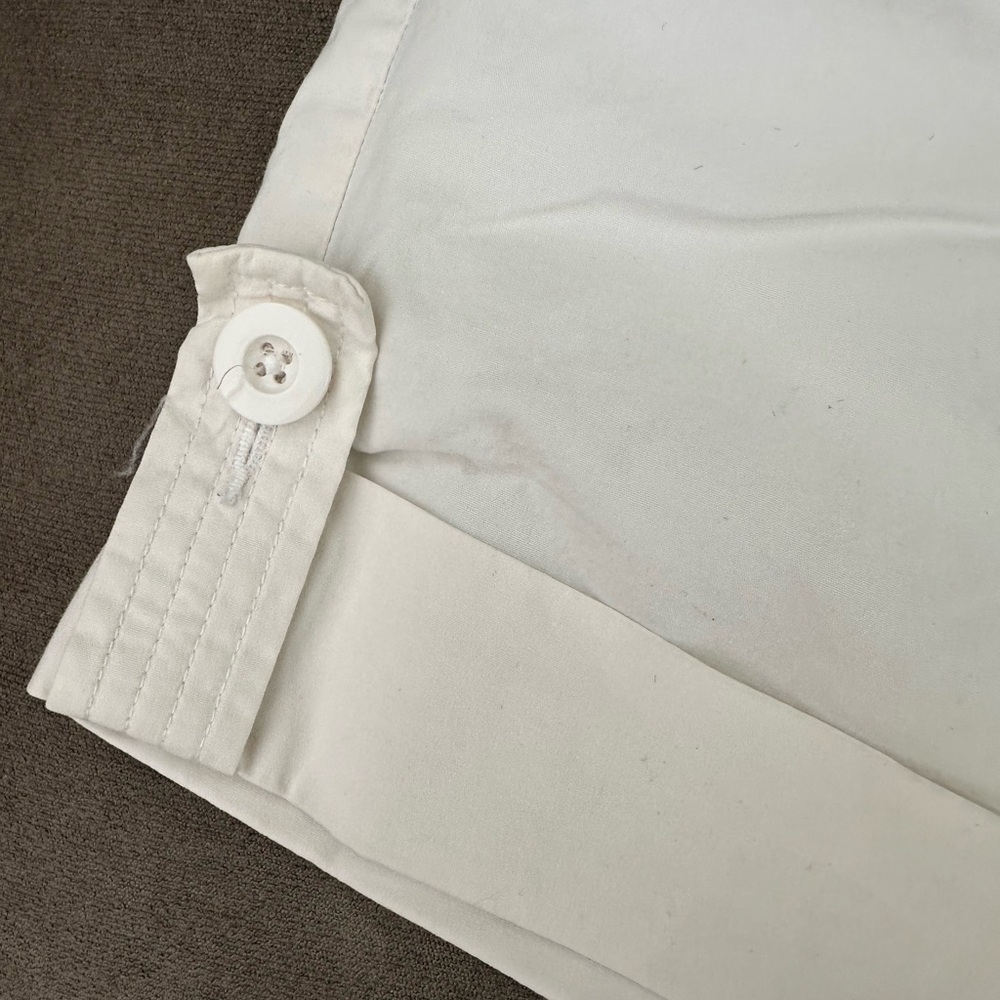 Talbots White Shorts- Size 10 Petite - Picture 3 of 7